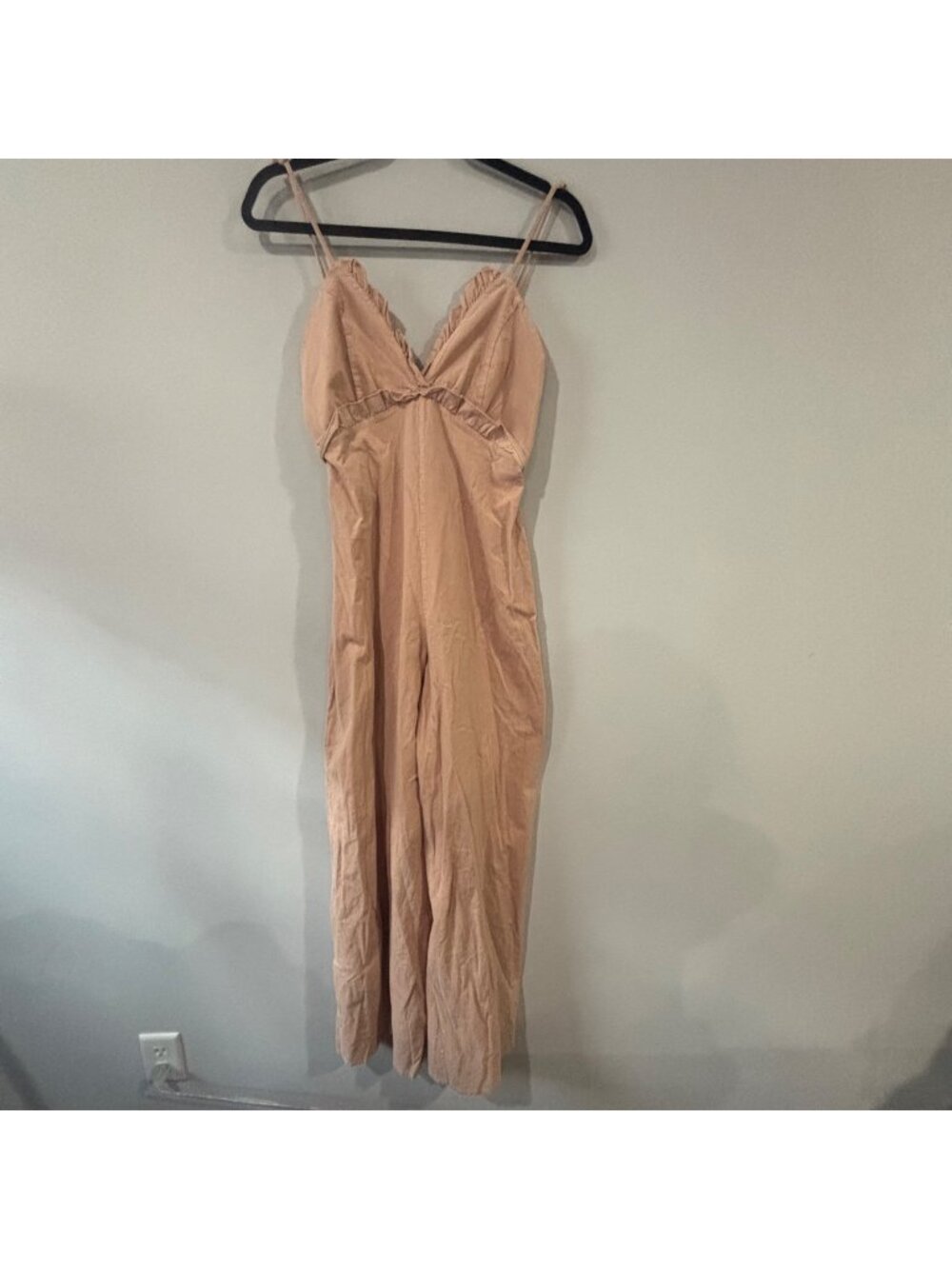 FP Movement Corduroy Wide Leg Jumpsuit Size S